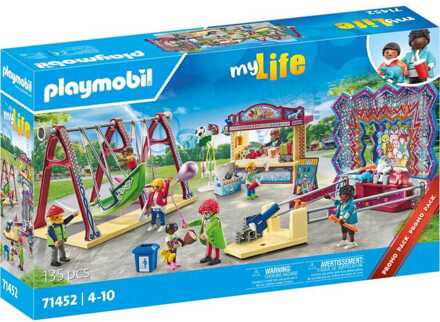 PLAYMOBIL City Life - Attractiepark Constructiespeelgoed