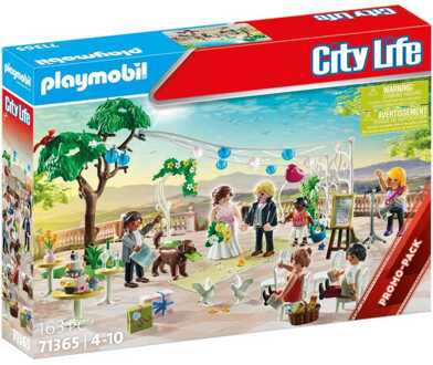 PLAYMOBIL City Life - Huwelijksfeest Constructiespeelgoed