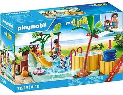 PLAYMOBIL City Life - Kinderbad met whirlpool Constructiespeelgoed