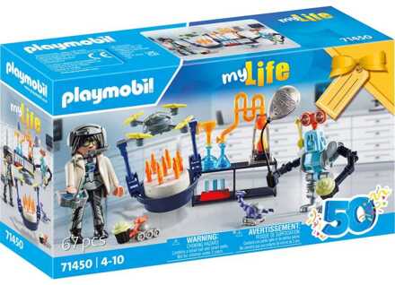 PLAYMOBIL City Life - Onderzoekers met robots Constructiespeelgoed