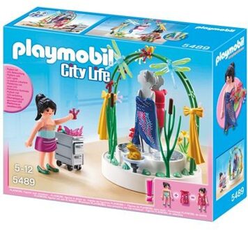 PLAYMOBIL City Life Styliste Met Verlichte Etalage 5489 Multikleur