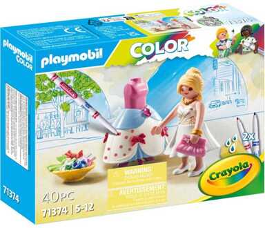 PLAYMOBIL Color - Modieuze jurk Constructiespeelgoed