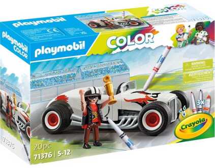 PLAYMOBIL Color - Racewagen Constructiespeelgoed