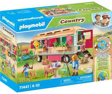 PLAYMOBIL Country - Gezellig woonwagencafé Constructiespeelgoed