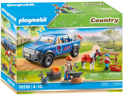 PLAYMOBIL Country - Mobiele hoefsmid (70518)