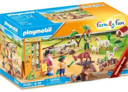 PLAYMOBIL Family Fun - PROMO Kinderboerderij 71191