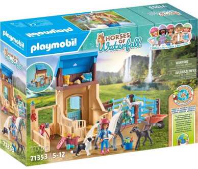 PLAYMOBIL Horses of Waterfall - Amelia en Whisper speelset Constructiespeelgoed