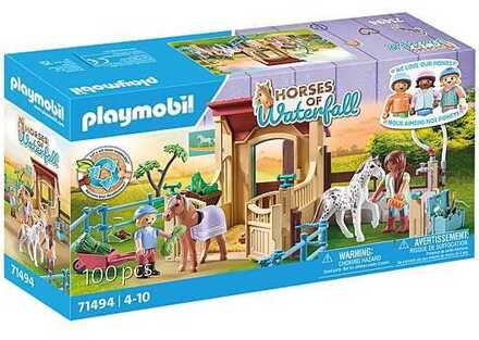 PLAYMOBIL Horses of Waterfall - Manege Constructiespeelgoed