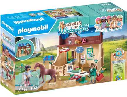 PLAYMOBIL Horses of Waterfall - Paardrijtherapie & dierenartsenpraktijk Constructiespeelgoed