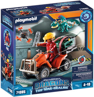 PLAYMOBIL How To Train Your Dragon Dragons: The Nine Realms - Icaris Quad with Phil