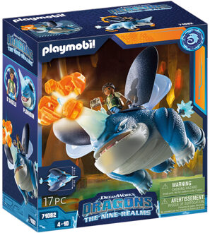 PLAYMOBIL How To Train Your Dragon Dragons: The Nine Realms - Plowhorn & D'Angelo