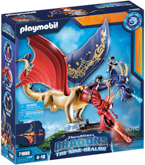 PLAYMOBIL How To Train Your Dragon Dragons: The Nine Realms - Wu & Wei with Jun