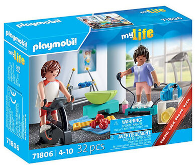 PLAYMOBIL My Life - Fitnesstraining Constructiespeelgoed