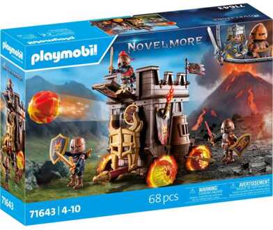 PLAYMOBIL Novelmore - Burnham Raiders Strijdwagen met Vuurkanon Constructiespeelgoed