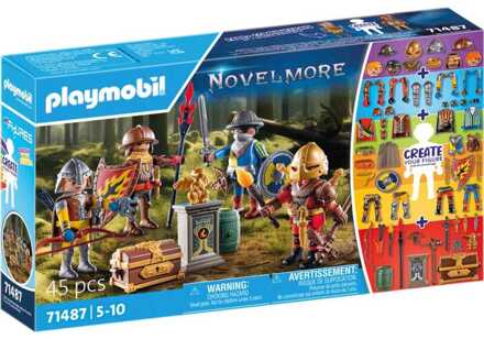 PLAYMOBIL Novelmore - My Figures Ridders van Novelmore Constructiespeelgoed