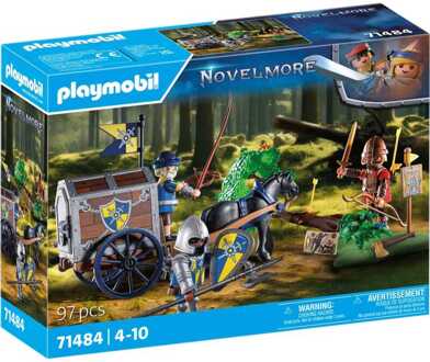 PLAYMOBIL Novelmore - Overval op transportwagen Constructiespeelgoed