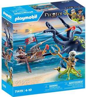 PLAYMOBIL Pirates - Gevecht tegen de reuzenoctopus Constructiespeelgoed