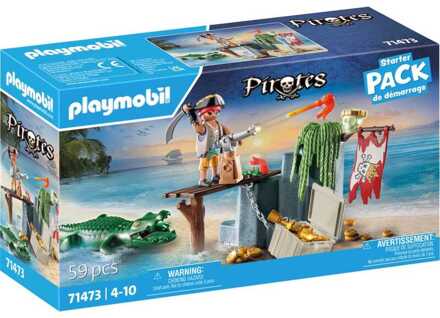 PLAYMOBIL Pirates - Piraat met alligator Constructiespeelgoed