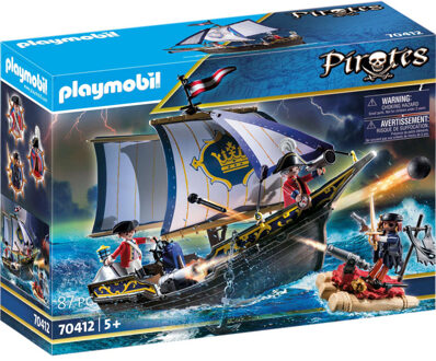 PLAYMOBIL Pirates Zeilschip Van De Soldaten 70412