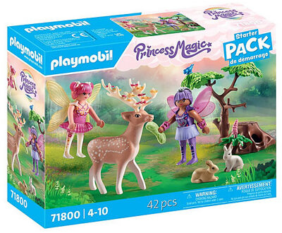 PLAYMOBIL Princess Magic - Feeën met bosdieren Constructiespeelgoed