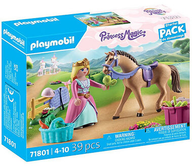PLAYMOBIL Princess Magic - Prinses met paard Constructiespeelgoed