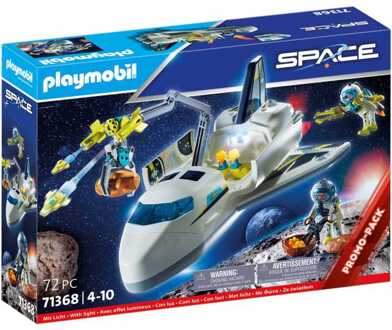 PLAYMOBIL Space - Space Shuttle op missie Constructiespeelgoed