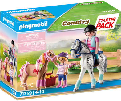 PLAYMOBIL Starter Packs - Starterpack paardenverzorging 71259