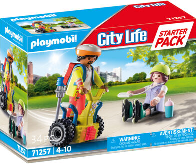 PLAYMOBIL Starter Packs - Starterpack Rescue met segway 71257