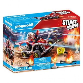 PLAYMOBIL Stuntshow brandweerkart 70554
