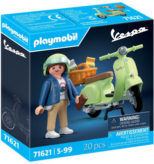 PLAYMOBIL Vespa - 1969 Vespa 150 Sprint Veloce, lichtgroen Constructiespeelgoed