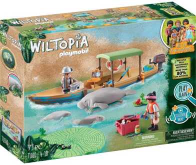 PLAYMOBIL Wiltopia - Boottocht naar de zeekoeien 71010