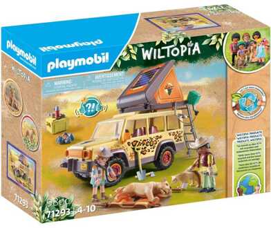 PLAYMOBIL Wiltopia Wiltopia - Cross-Country Vehicle with Lions