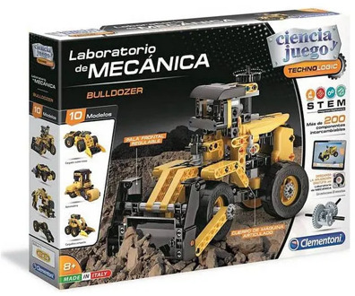 Playset Mechanical Laboratory Excavator Clementoni