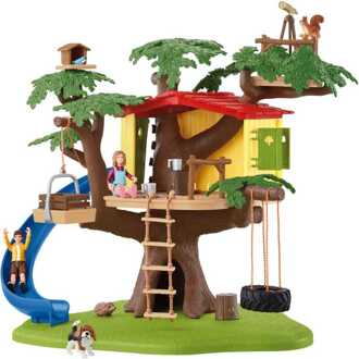 Playset Schleich Adventure tree house Plastic Multikleur