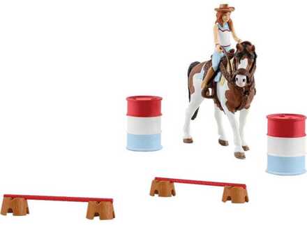 Playset Schleich Hannah's Western riding set Paard Plastic Multikleur