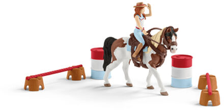 Playset Schleich Hannah's Western riding set Paard Plastic Multikleur