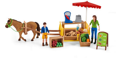 Playset Schleich Mobile Farm Stall Multikleur