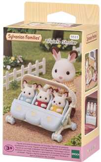 Playset Sylvanian Families The Triple Stroller