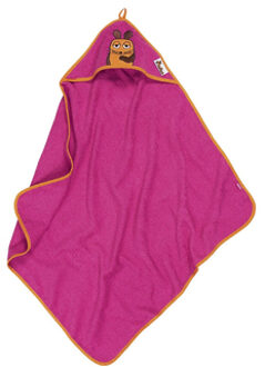 Playshoes Badponcho Muis Roze Junior Maat S