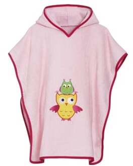 Playshoes Badponcho Uil - Maat Poncho en strandlakens: 4-8 jaar (L)