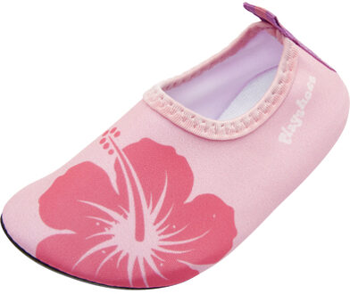Playshoes Blotevoeten schoen Hawaii koraal Roze/lichtroze