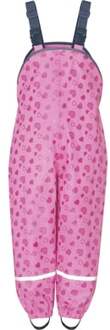 Playshoes regentuinbroek hartjes fuchsia