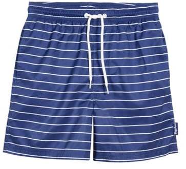 Playshoes Strand shorts gestreept marine Blauw - 122/128