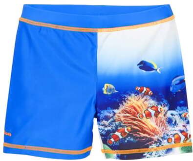 Playshoes UV-bescherming baden shorts onderwaterwereld Blauw - 74/80