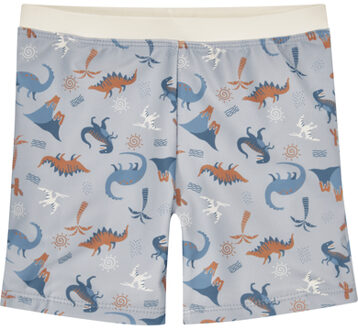 Playshoes UV-beschermingsbad shorts Dino allover blauw
