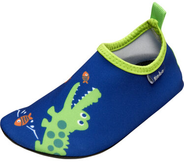 Playshoes UV waterschoenen blauw krokodil