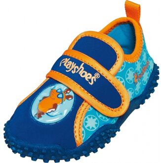 Playshoes UV waterschoenen blauw voor jongens 24/25 (2-4 jr)