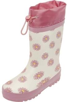 Playshoes Wellingtons Margarites roze Roze/lichtroze - 28