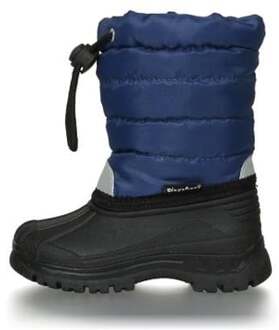 Playshoes Winterlaarzen met trekkoord Kinderen - Donkerblauw - Maat 22-23