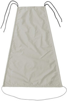 Playshoes Zonnescherm/schaduwdoek voor kinderwagen licht grijs